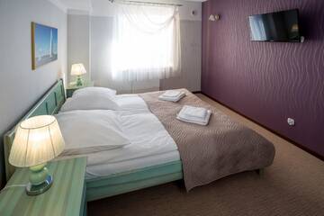 Фото номера Апартаменты Отель Kompleks Hotelowy Logos г. Августов 9