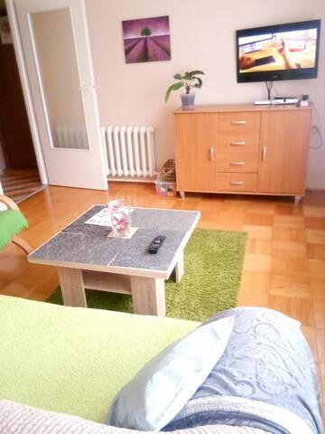 Фото номера Апартаменты с 1 спальней (для 3 взрослых) Апартаменты Apartament Jagoda г. Августов 3