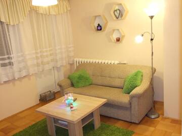 Фото номера Апартаменты с 1 спальней (для 3 взрослых) Апартаменты Apartament Jagoda г. Августов 8