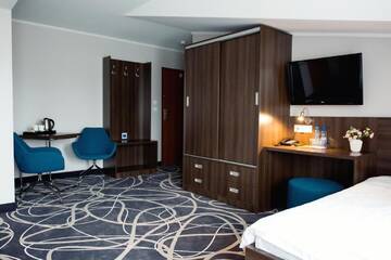 Фото номера Двухместный номер Делюкс с 1 кроватью Отель Hotel Nad Nettą г. Августов 5