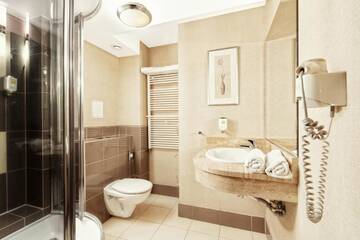 Фото номера Одноместный номер Отель Hotel Warszawa Spa &amp; Resort г. Августов 4